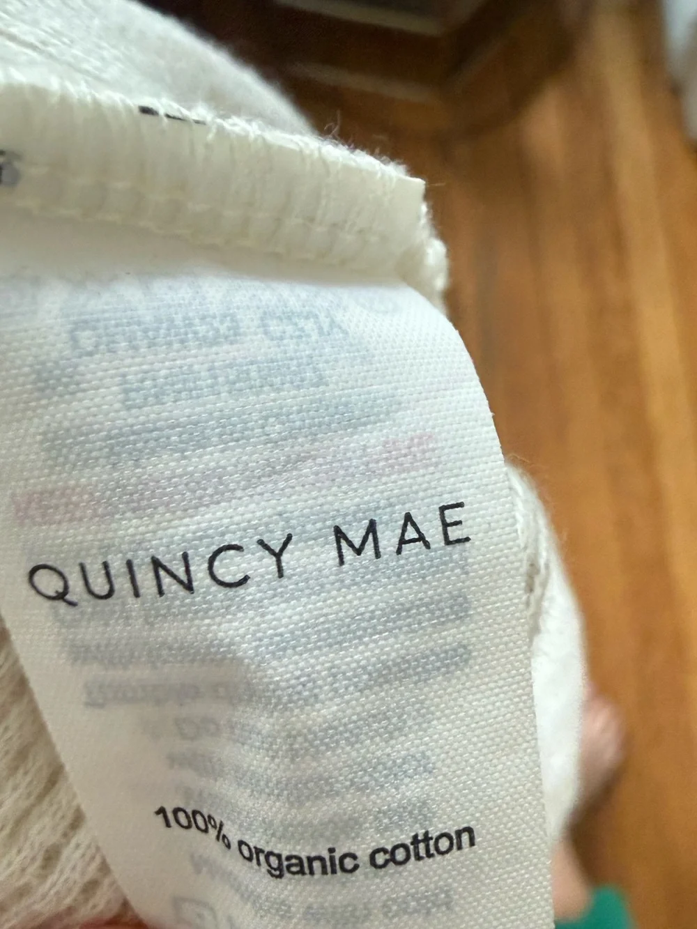Quincy Mae Cream Dress & Polka Dot Diaper Cover - Size 6-12 Months